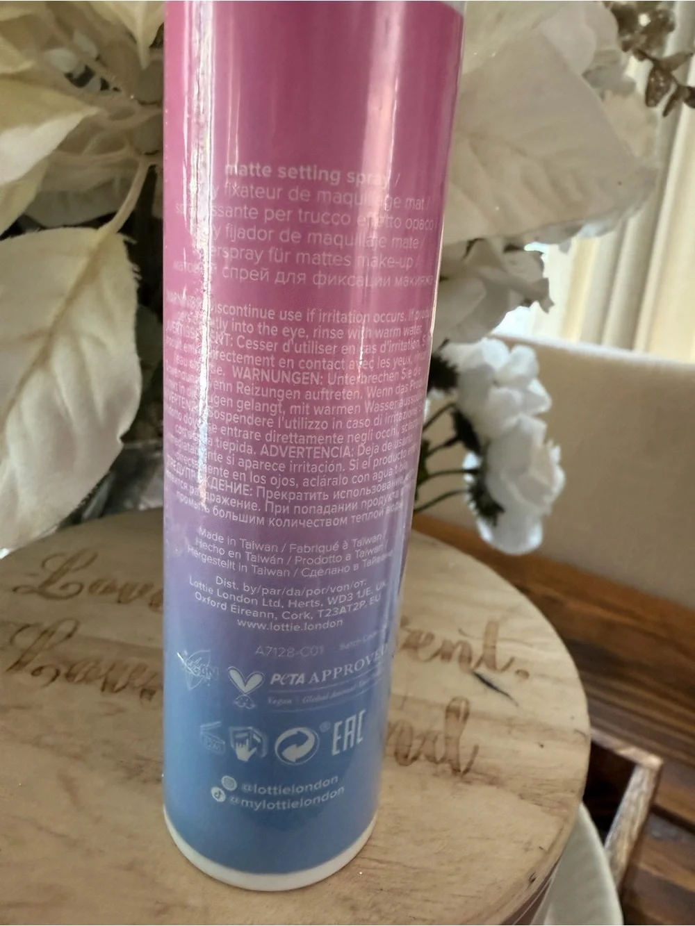 Lottie London Stay Matte AF, Makeup Setting Spray 2.7 fl oz NEW AND SEALED